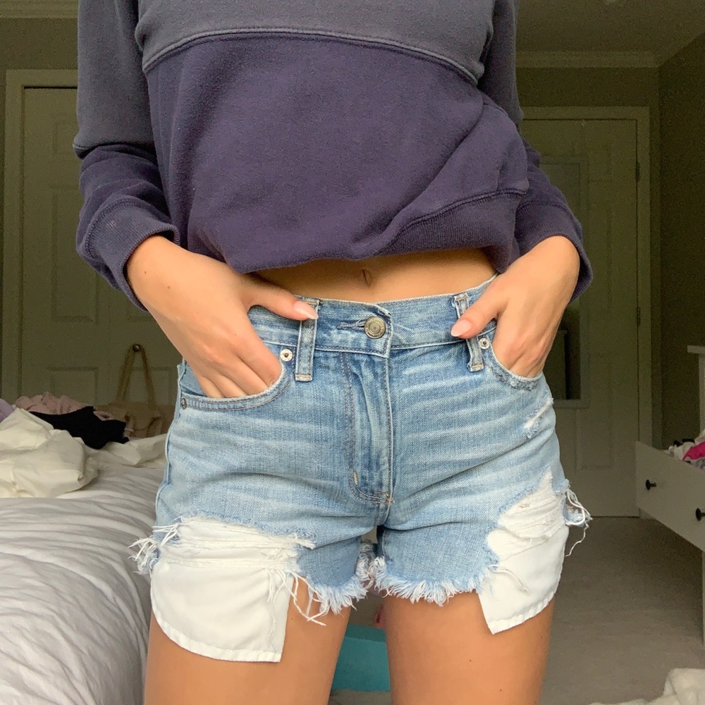 American Eagle Distressed Shorts